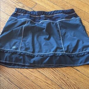 Athleta Grey Mini Skort